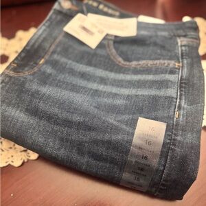 AE Curvy High-Rise Jegging - Intensely Dark (NWT)